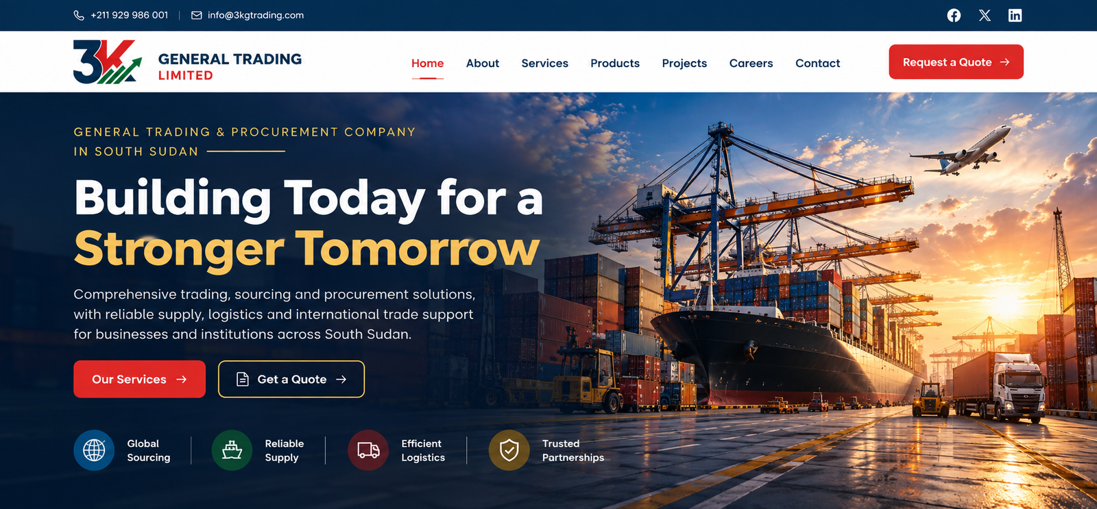 3KG Trading Website